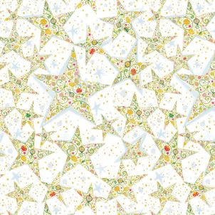 Turnowsky Treasures Starry Allover - White