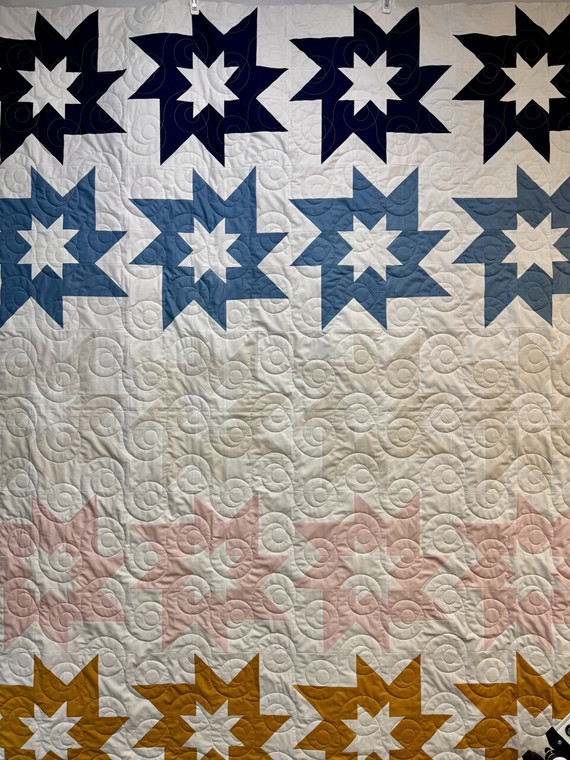 Cosmic Crush Quilt Kit: 60" x 75" - incl binding