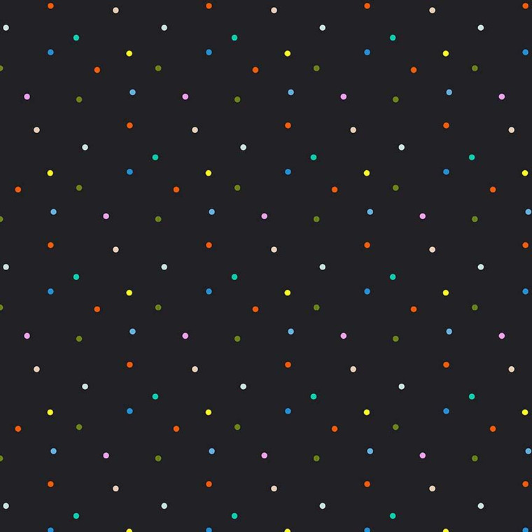 Dotty 108" Wide Raven