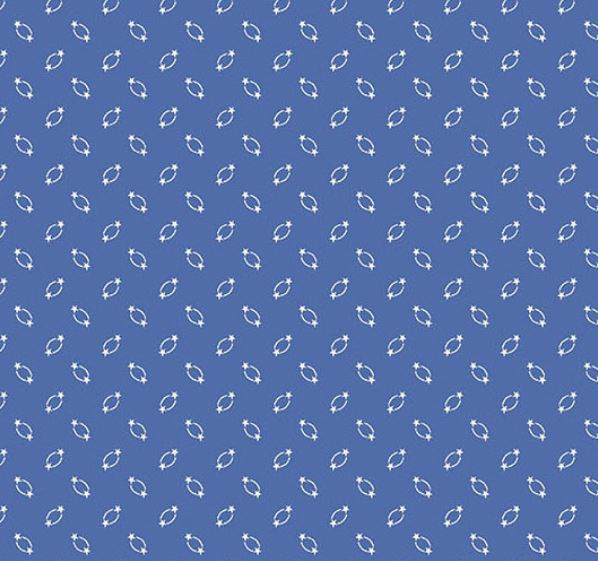 Americana Circle Star - Blue