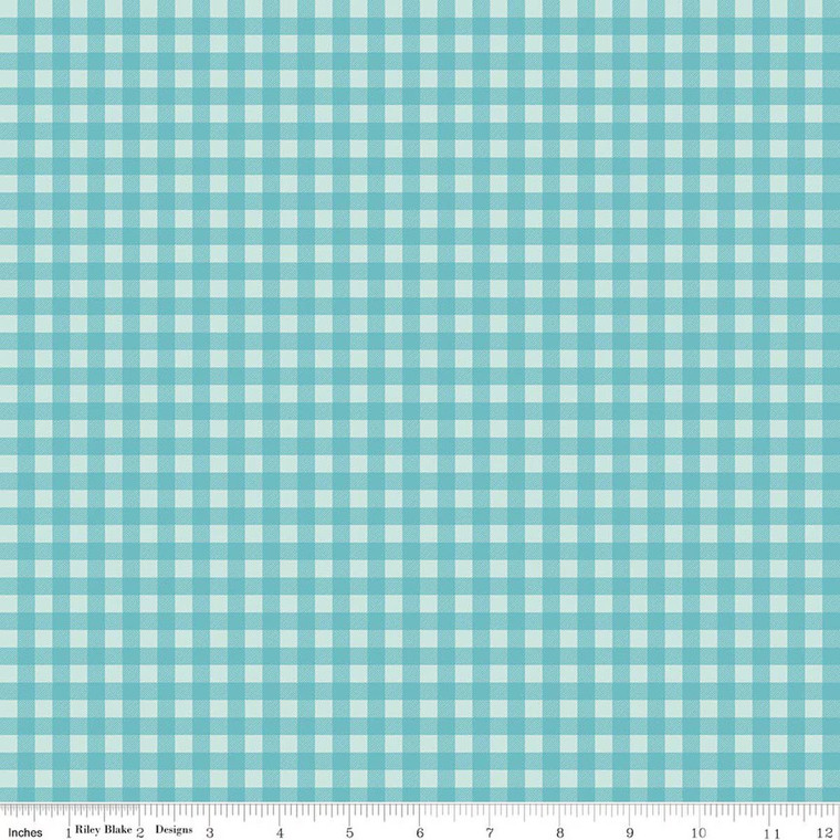 A Perfect Winter Plaid Blue