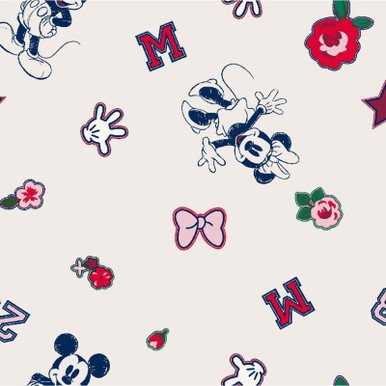 Mickey and Minnie Tossed