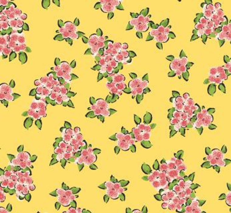 Tiny Pink Floral New Paper Dolls