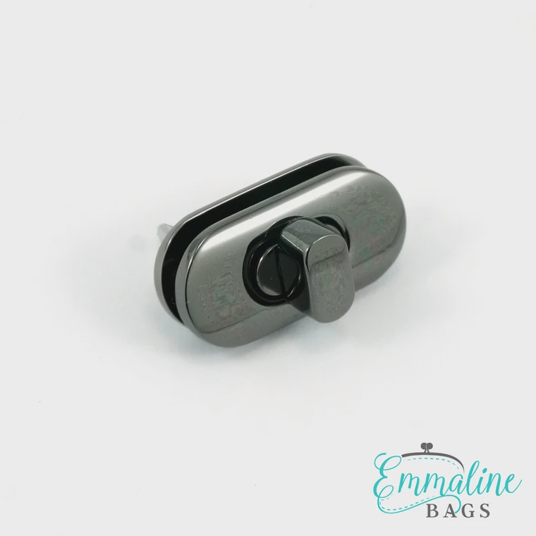 Gunmetal Small Turn Lock