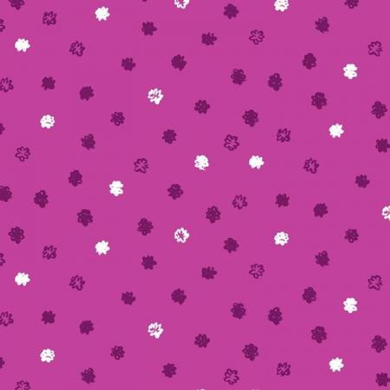 Fuwafuwa-san no Bokujo - Wata Ame - Fuschia Fabric