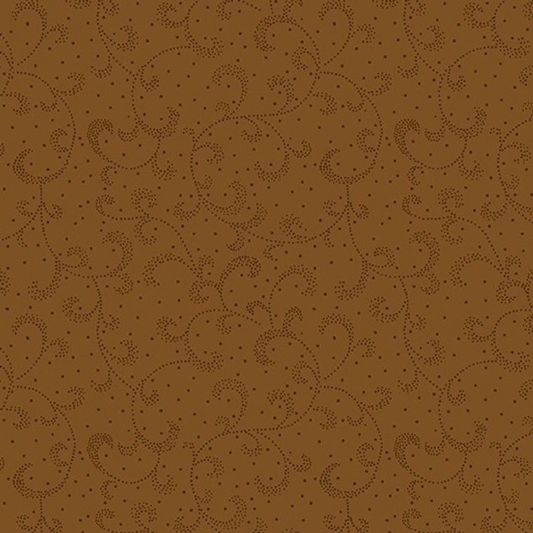 Swirling Scroll Brown Oak (Color Theory Basic) 09805-70