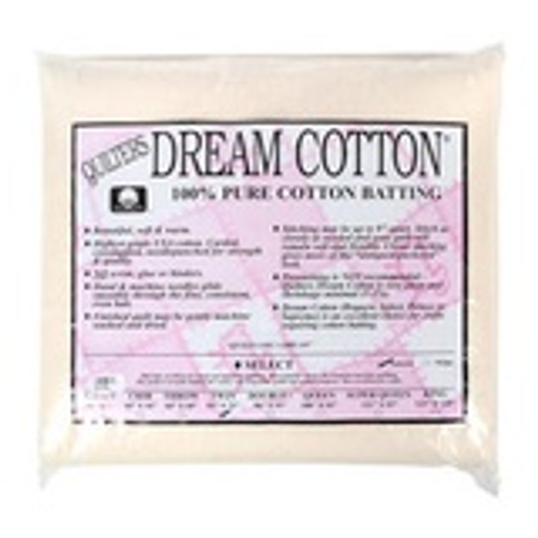 Quilter's Dream Select 100% Cotton Natural Double 96 x 93