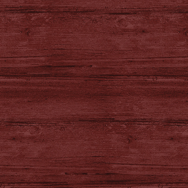 Washed Wood 108" Flannel Claret