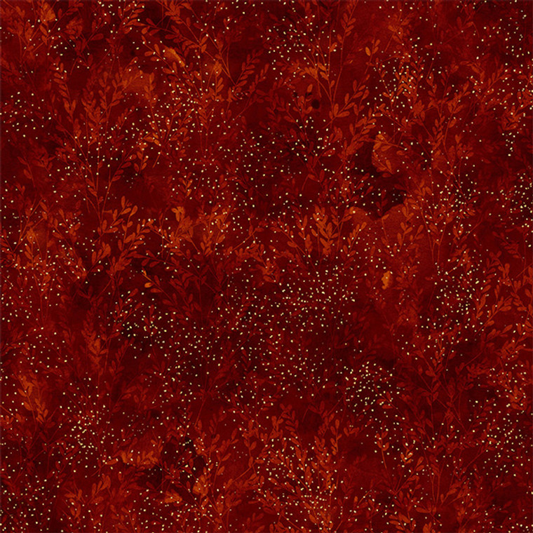 Autumn Is In The Air - Crimson/Gold T4856-10G