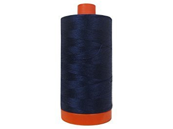 Aurifil Cotton Mako Thread 50wt 1300m Dark Blue 2745