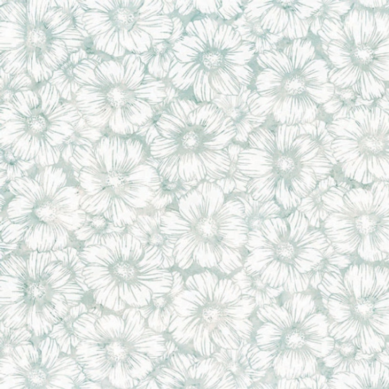 Floral Layout Frost - Bali Batik