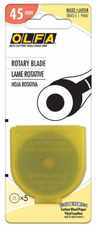 Olfa Replacement Blades 45 mm 5pk