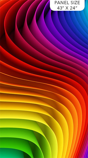 Color Wave Rainbow Panel 24