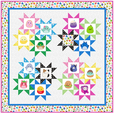 Squad Stars Squishmallows - Pattern - The Iowa Quilt Block