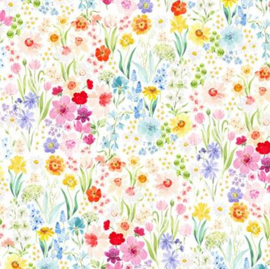Spring Cheer Garden - Multi - The Iowa Quilt Block