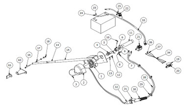 Semi Electrical Rocker Switch Component