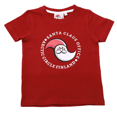 Santa Claus Office Logo T-paita, Lapset