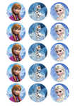 Frozen - Standard licensed cupcakes