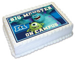 Monsters inc A4 licensed topper