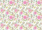 Pink Rose - A4 Wafer paper