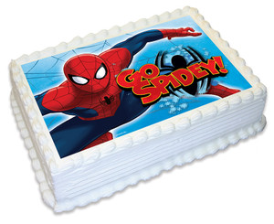 Spiderman001 A4 licensed topper