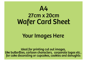 A4 Wafer card