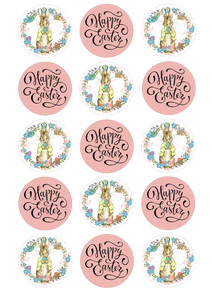 Easter - Peter Rabbit cookie toppers