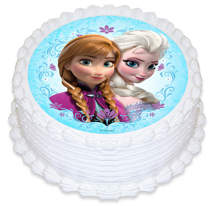 Disney Frozen Cake Edible Images