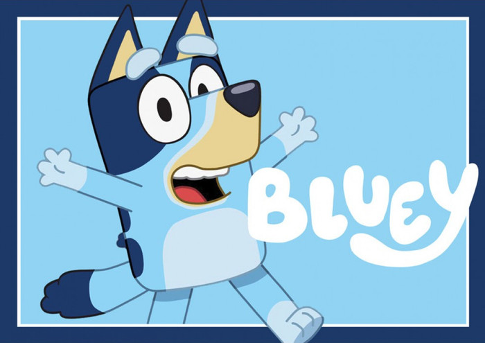 Bluey A4 licensed topper Edible Image Printing