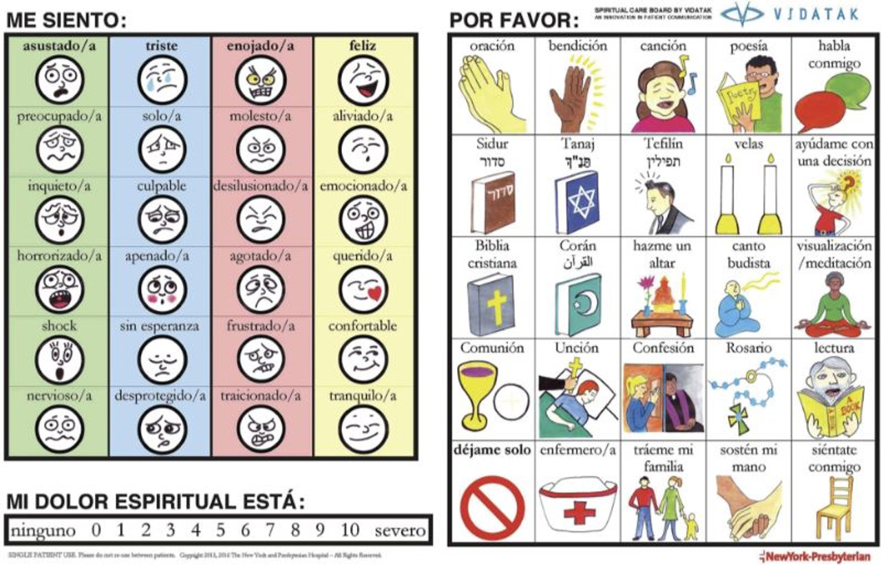 Spanish Communication Board Free Printable