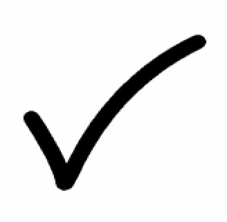 Check Mark Stamp | Sign it with Stamps