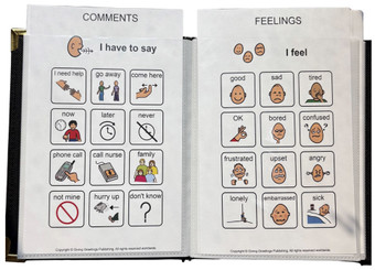 Picture Communication Boards with Album for Nonspeaking Adults | Say it ...