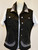 Classic Black Denim Vest