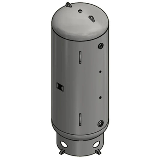 Samuel 400-Gallon Vertical Air Receiver Tank | 200 PSI | ASME