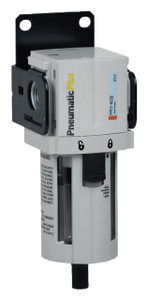 PneumaticPlus PPF3-N03B Particulate Air Filter 3/8" NPT, Poly Bowl, Manual Drain with Bracket PneumaticPlus PPF3-N03B Particulate Air Filter 3/8" NPT, Poly Bowl, Manual Drain with Bracket