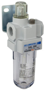 SAL200 Series Air Lubricator 1/4" NPT with Bracket (SAL200-N02B) SAL200 Series Air Lubricator 1/4" NPT with Bracket (SAL200-N02B)