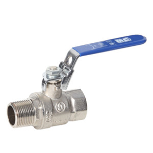 Chrome Plated Full Port Brass Locking Valve (Male to Female) Chrome Plated Full Port Brass Locking Valve (Male to Female)