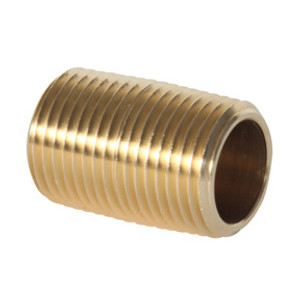 Brass Nipple (Package Quantity Varies by Size) Brass Nipple (Package Quantity Varies by Size)