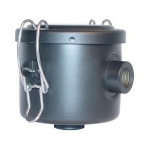 3/8" FPT Vacuum Filter 2 Micron Paper Element 18 SCFM