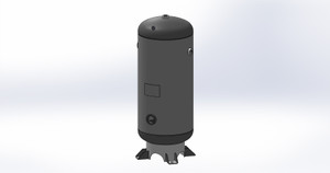 Morganton 20 Gallon Vertical Air Receiver Tank 14" x 33", 200 PSI (VES08573)