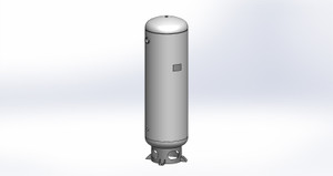 Morganton 80 Gallon Vertical Air Receiver Tank 24" x 46", 200 PSI (VES04862)