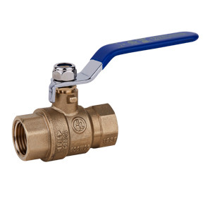 Full Port Brass Ball Valve 3/8" NPT Female x Female FBB-38