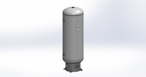 Morganton 120 Gallon Vertical Air Receiver Tank 24" x 67", 200 PSI (VES09299)