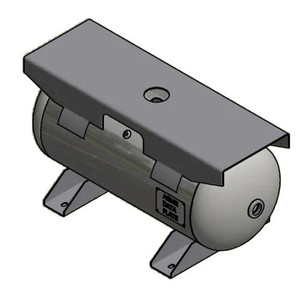 Samuel 120-Gallon Horizontal Air Receiver Tank, 200 PSI, Extended Top Plate, A10139 Samuel 120-Gallon Horizontal Air Receiver Tank, 200 PSI, Extended Top Plate, A10139