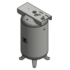 Manchester Tank 80-Gallon Vertical Air Receiver Tank - 300 PSI, Top Plate, 24"x46", 302420 Manchester Tank 80-Gallon Vertical Air Receiver Tank - 300 PSI, Top Plate, 24"x46", 302420