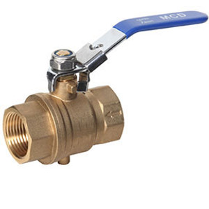 Safety Exhaust Full Port Brass Ball Valve with Auto Drain 1" NPT Female x Female ADV-100