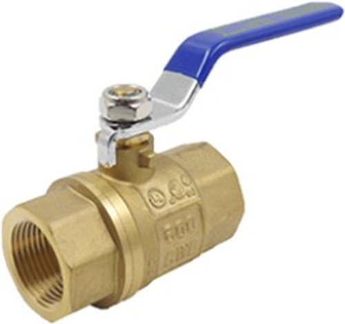 Heavy Duty Full Port Brass Ball Valve 3/4" NPT Female x Female KTC-75