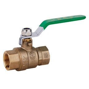 Lead Free Brass Ball Valve 1/4" NPT Female x Female FBB-25NL