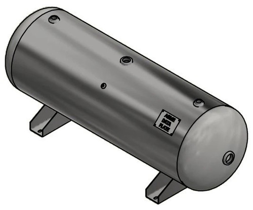 Manchester Tank 200-Gallon Horizontal Air Receiver Tank - 200 PSI, 302482