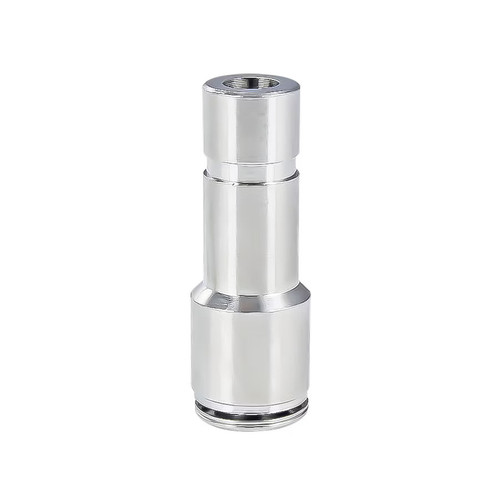PN25 Series Metal Push-to-Connect Air Fitting – Reducer – Nickel-Plated Brass Pneumatic Connector

